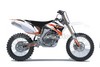 Yamaha YZF 250/450 matrica szett, kitt A. JS-TS white-red széria