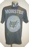 Monster Army T-shirt Grey