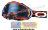 OAKLEY Mayhem MX Troy Lee Designs ZAP Bright Orange Blue & Dark Grey cross szemüveg