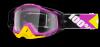 100percent Racecraft-Hyperion-Magenta-Clear-nose cross szemüveg