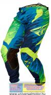 Fly Racing Kinetic cross nadrág GLITCH Blue-Hi-Viz 2015