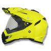 AFX-41DS Solid Hi-Vis Yellow enduro plexis sisak