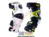 Mobius X8 knee brace MX térdgép White -Acid Yellow