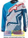 Alpinestars Racer Braap Cyan/White/Dark Blue cross mez