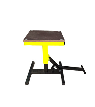 Motoremelő bak fa lappal