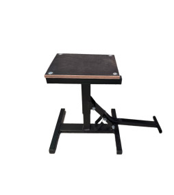 Motoremelő bak fa lappal