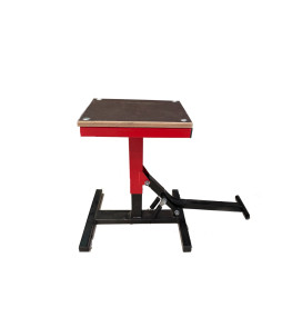 Motoremelő bak fa lappal