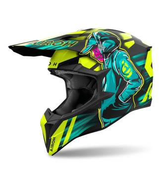 Airoh Wraaap Cyber Yellow...