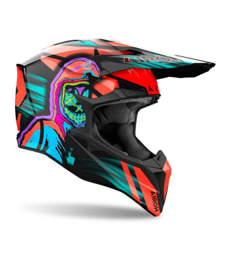 Airoh Wraaap Cyber Narancssárga cross sisak