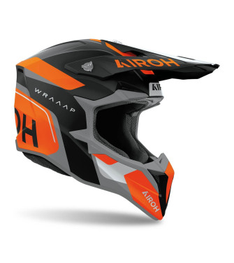 Airoh Wraaap Conquer Matt narancs cross sisak