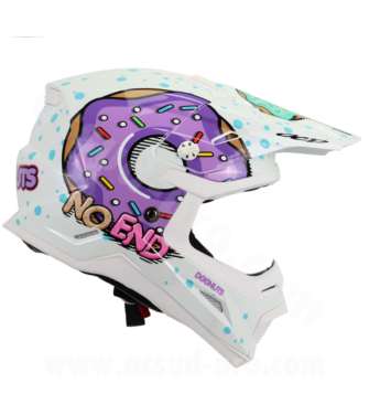 NoEnd Donuts gyerek cross sisak