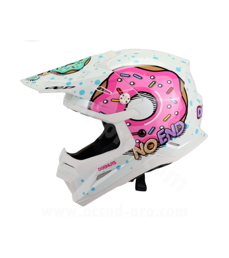 NoEnd Donuts gyerek cross sisak