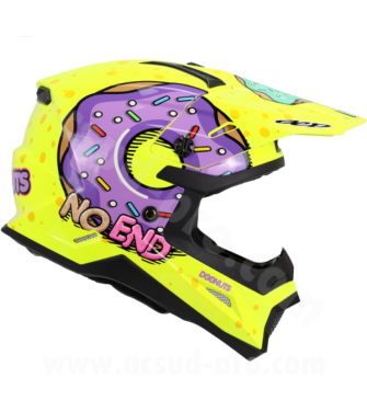 NoEnd Donuts gyerek cross sisak