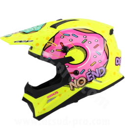 NoEnd Donuts gyerek cross sisak