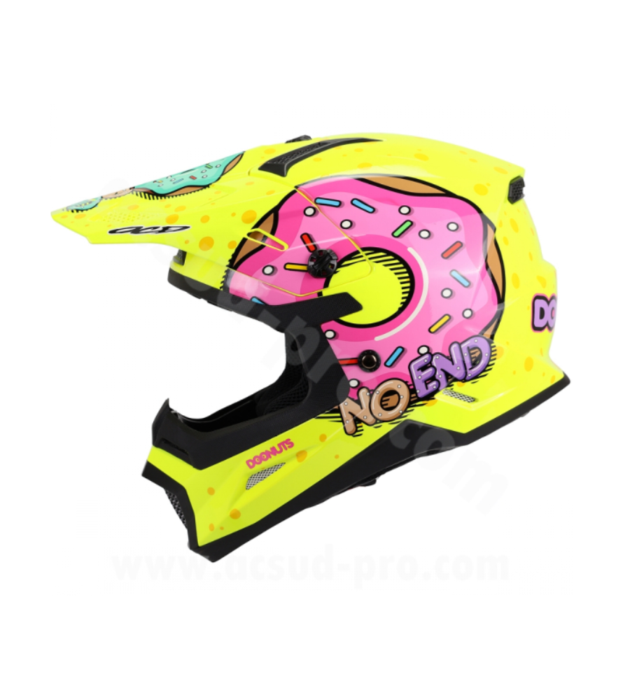 NoEnd Donuts gyerek cross sisak