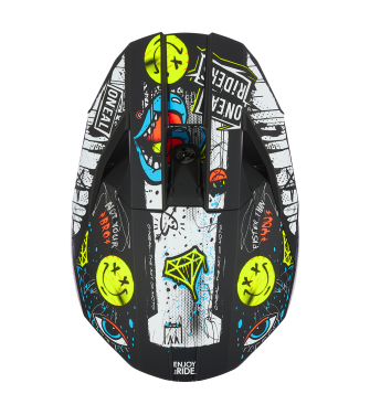 O'Neal 3SRS Rancid gyerek cross sisak