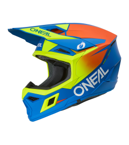 O'Neal 3SRS Solid kék-fluo...