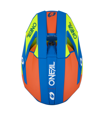 O'Neal 3SRS Solid kék-fluo gyerek cross sisak