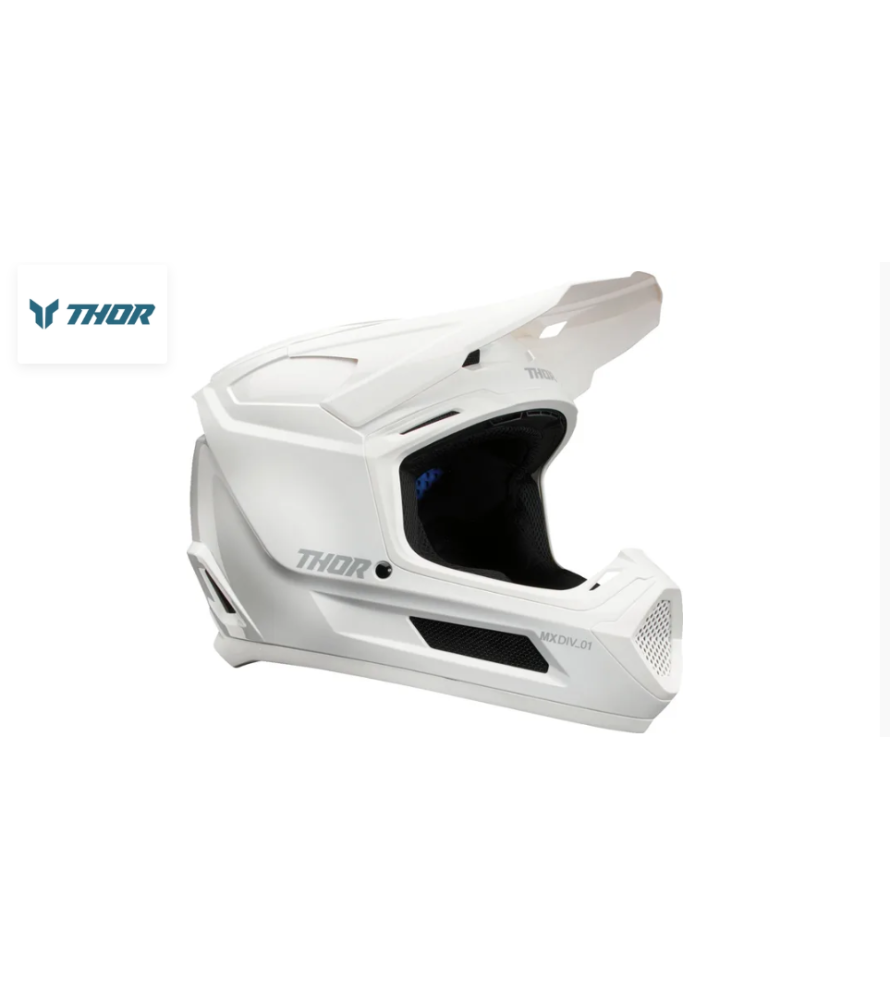 Thor Fleet Whiteout gyerek cross sisak