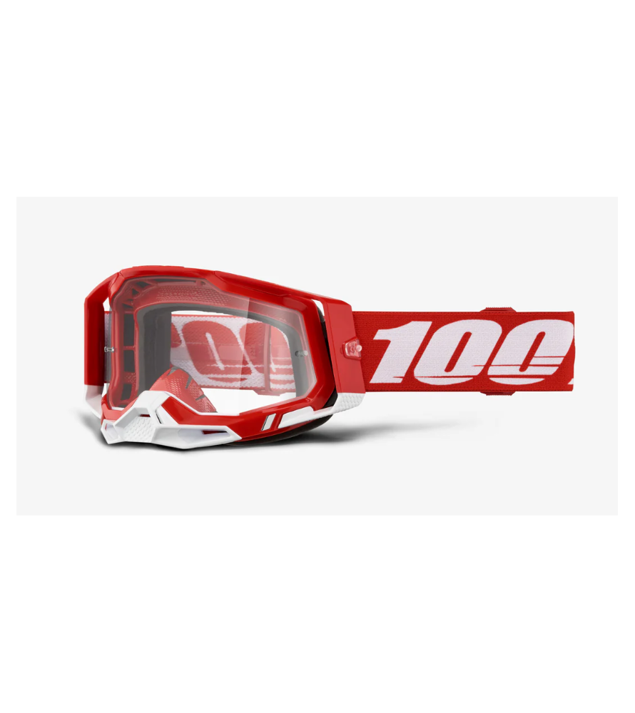 100% Racecraft 2 Red cross szemüveg