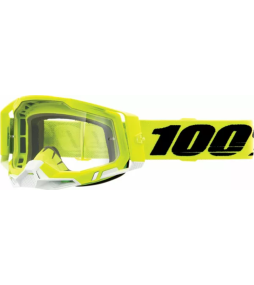 100% Racecraft 2 Yellow cross szemüveg