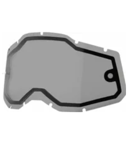 100% Strata2, Accuri2, Racecraft2 dupla páramentes lencse