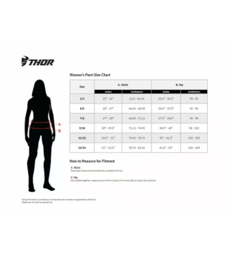 Thor Sector Minimal Women női cross nadrág