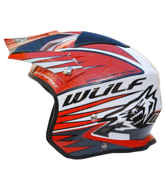 Wülfsport Tri Action gyerek trial sisak